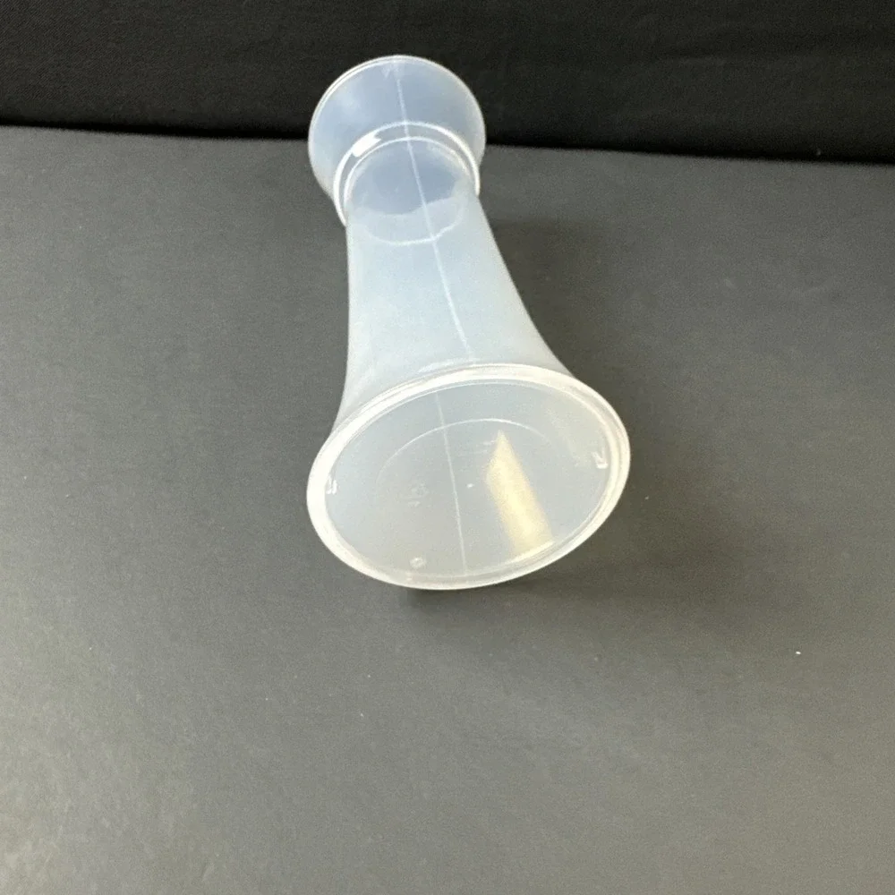 Tupperware Hourglass Salt Pepper Shaker Set ( No Seals/ Lid)  Replacement New !